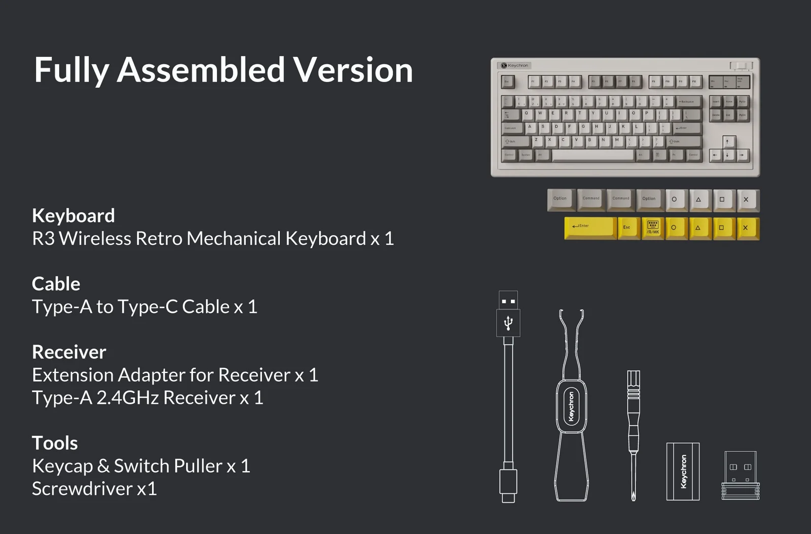 Keychron R3 TKL Wireless RGB Keyboard 2