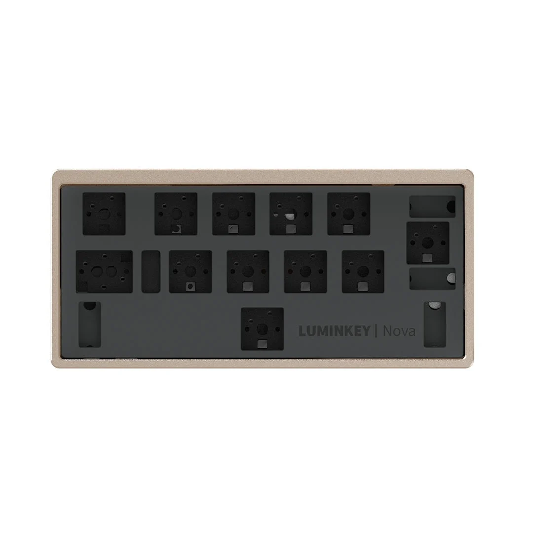 Luminkey Nova Mini Ultra Aluminum Barebones Wireless Macro Pad