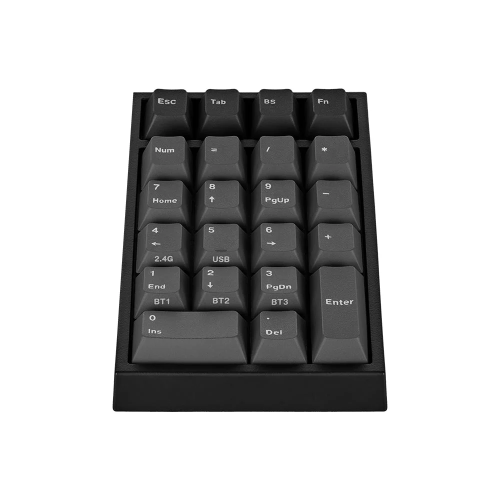 Leopold FC220TP Ash White Hotswap Wireless RGB Numpad Keyboard 2