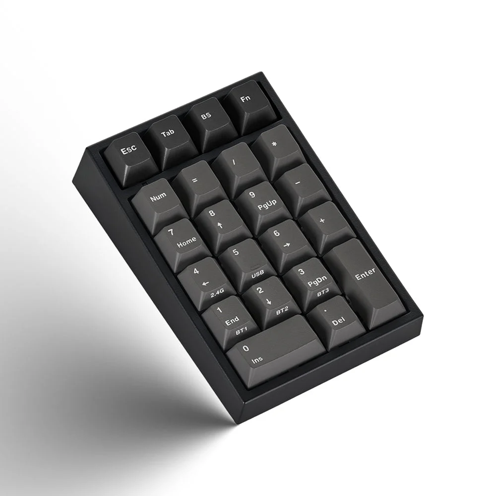 Leopold FC220TP Ash White Hotswap Wireless RGB Numpad Keyboard 3