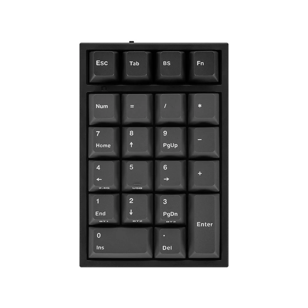 Leopold FC220TP Ash White Hotswap Wireless RGB Numpad Keyboard 4