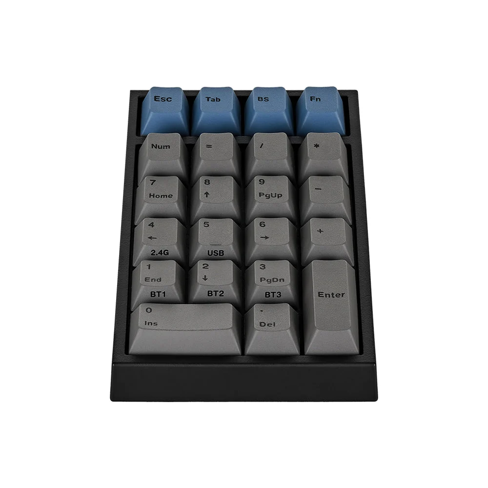 Leopold FC220TP Grey Blue Hotswap Wireless RGB Numpad Keyboard 2