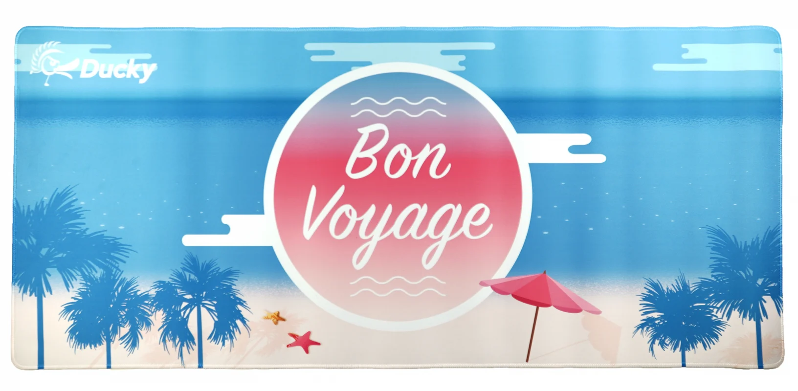 Ducky Extra Large Bon Voyage Desk Pad/Mat with Stitched Edges 2