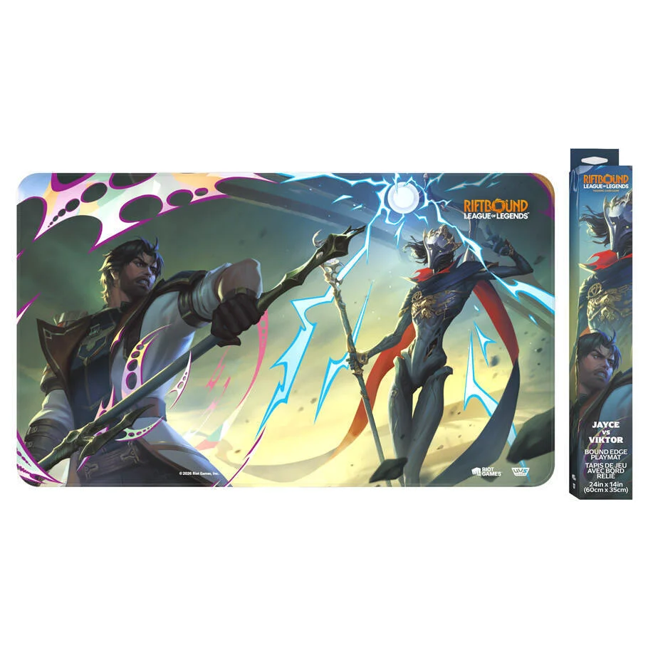 Riftbound League of Legends TCG Vendetta Playmat Jayce Versus Viktor