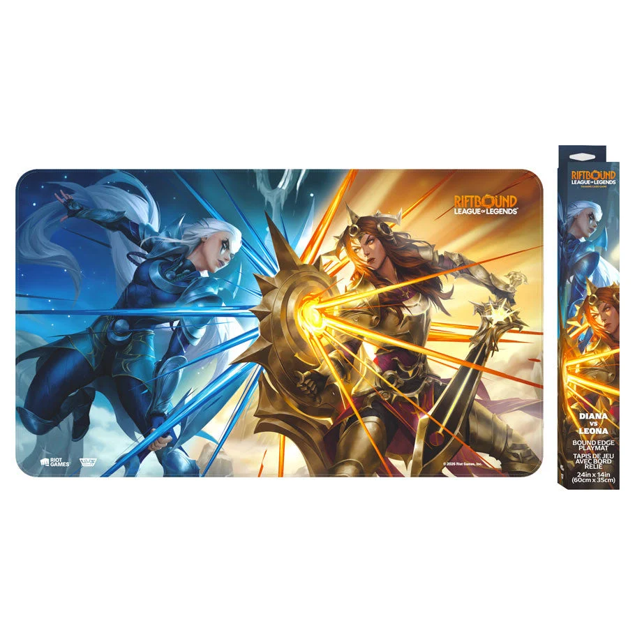 Riftbound League of Legends TCG Vendetta Playmat Diana Versus Leona