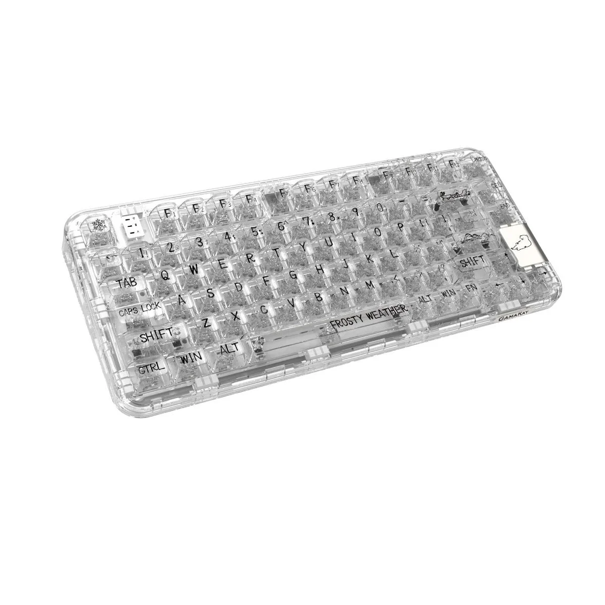 GamaKay GK75 75% RGB Mechanical Gaming Keyboard 5