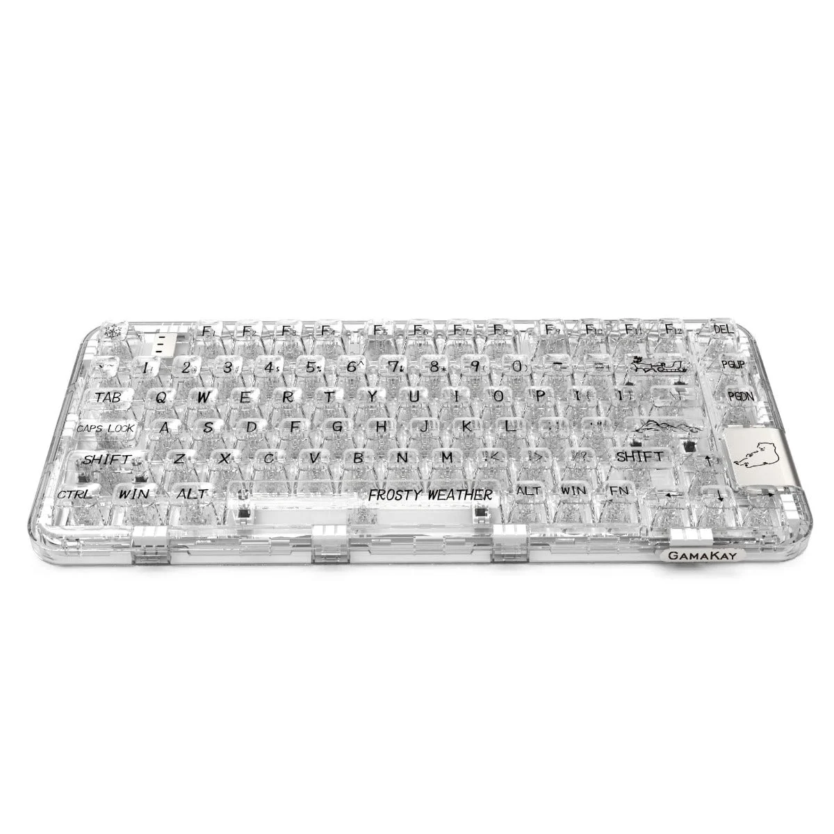 GamaKay GK75 75% RGB Mechanical Gaming Keyboard 3