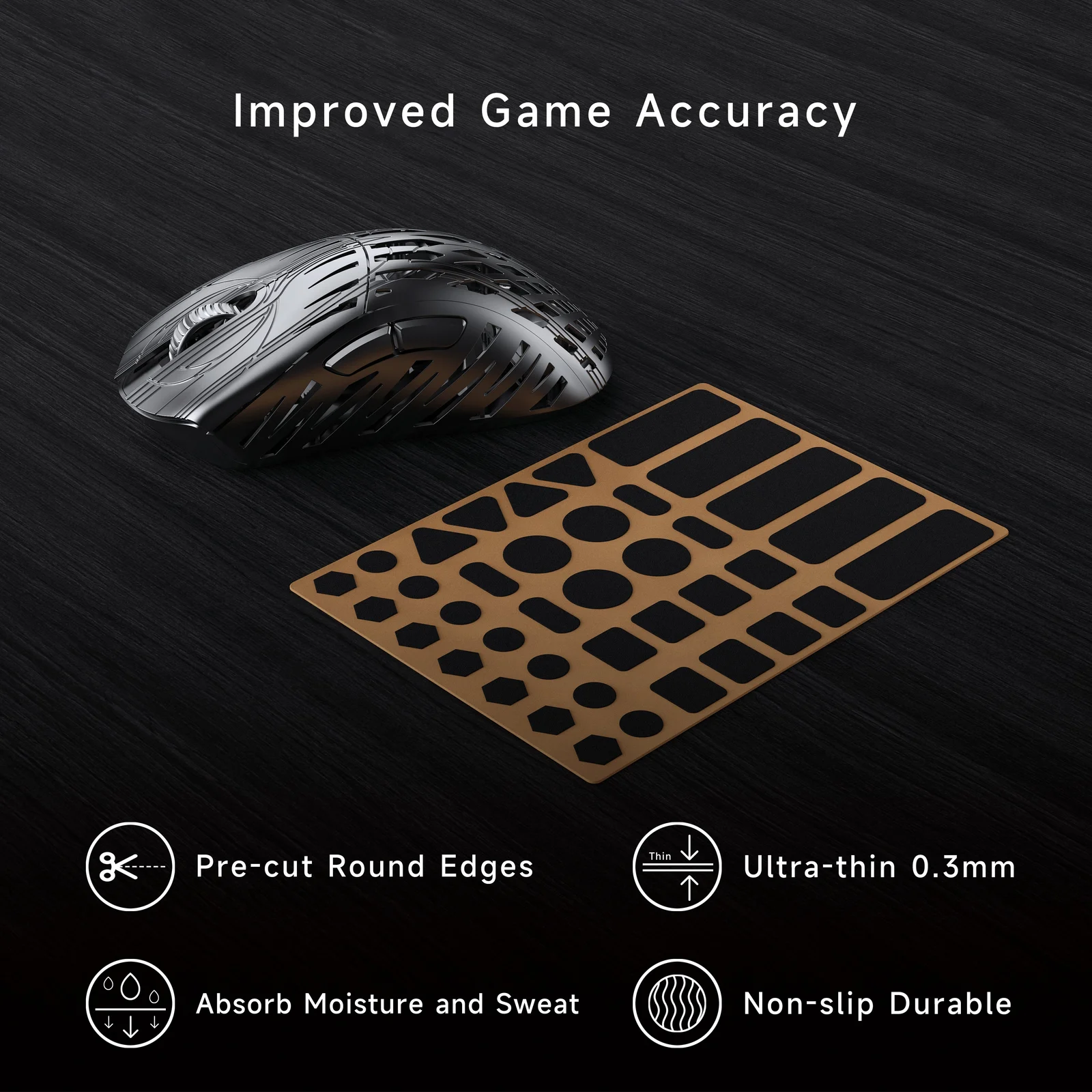 Ultra Custom Universal Mouse Grip Tape 2