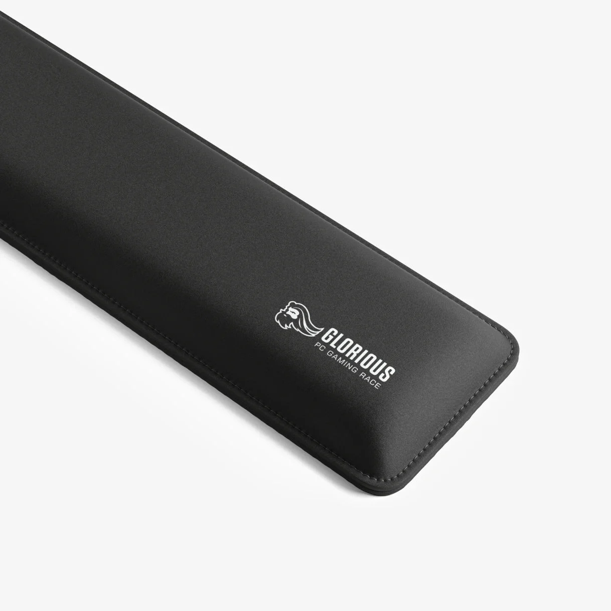 Glorious Padded Ergonomic Keyboard Wrist Rest Stitched Edges Black 2