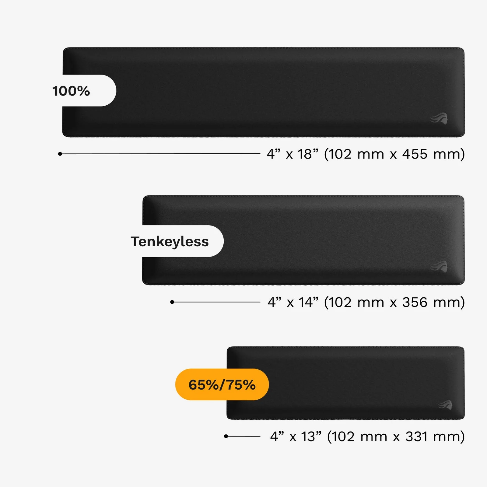 Cloth Ergonomic Keyboard Wrist Rest 4