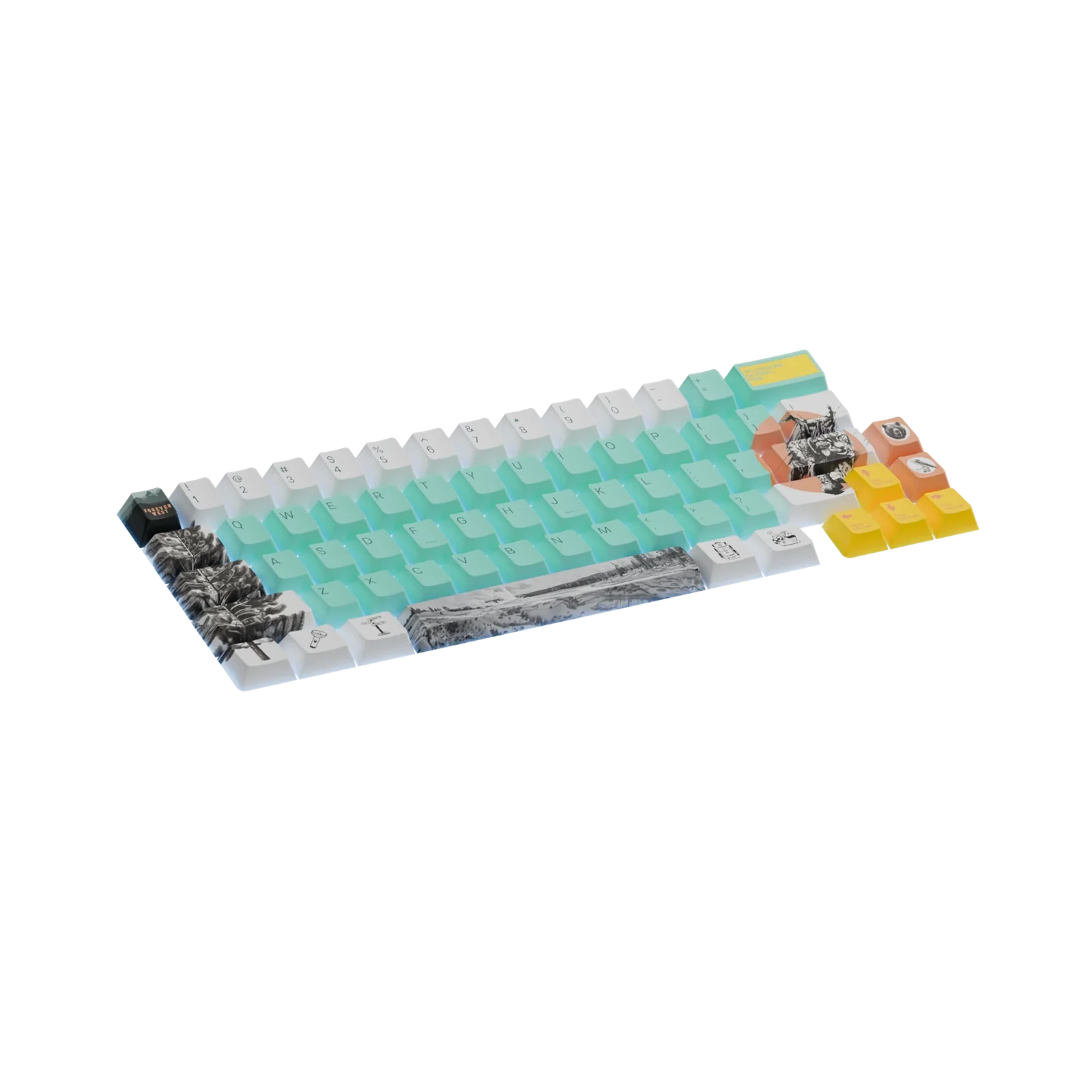 Keycaps Limited Edition Yellowstone US