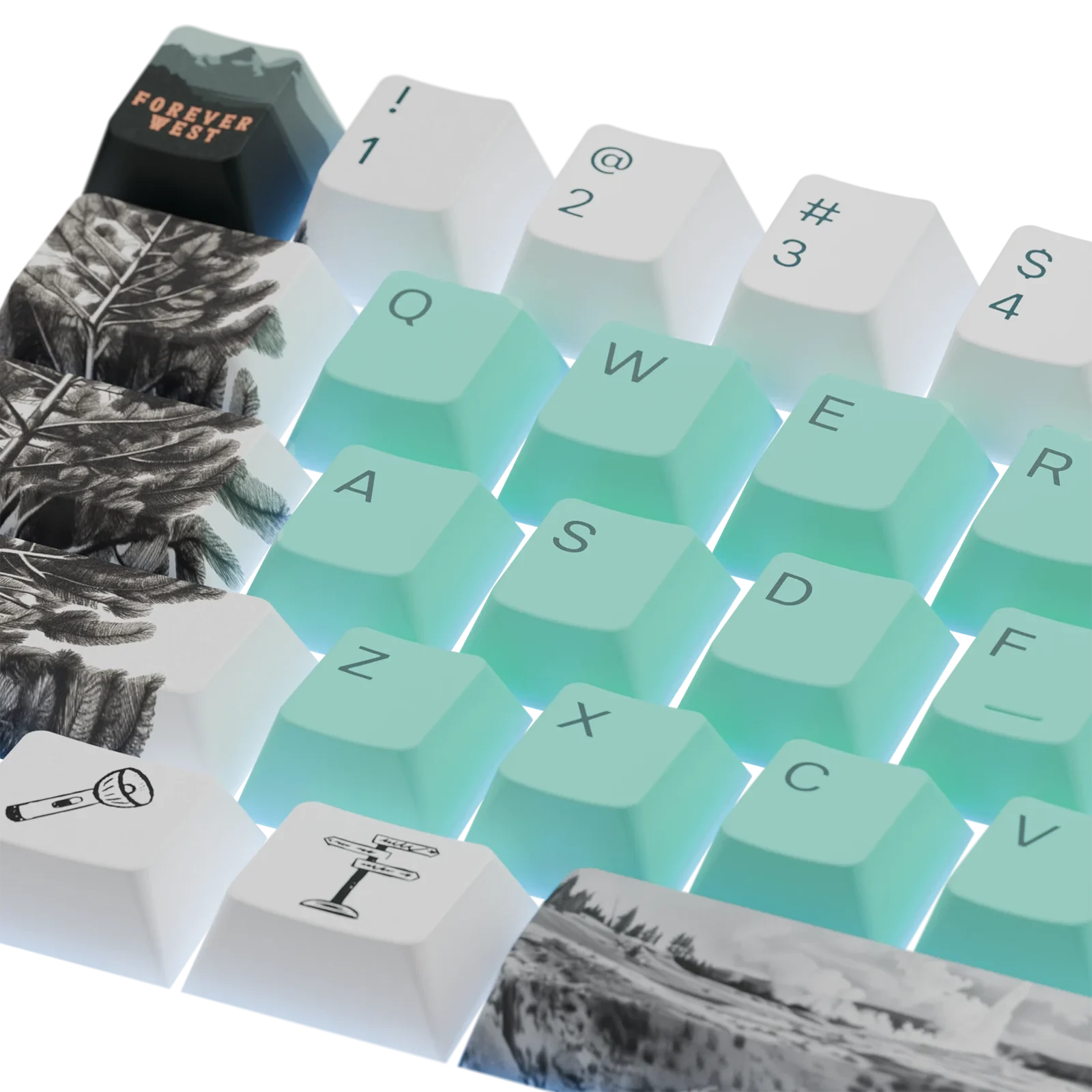 Keycaps Limited Edition Yellowstone US 5