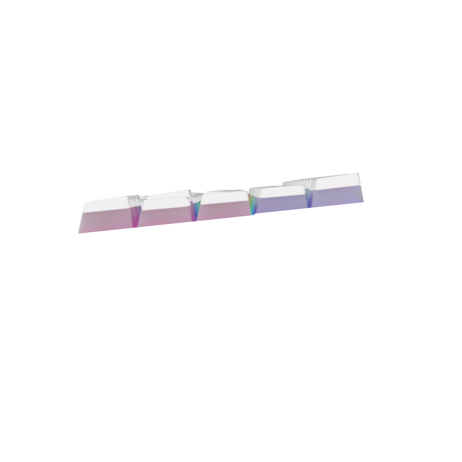 Keycaps Aura V3 White US 3