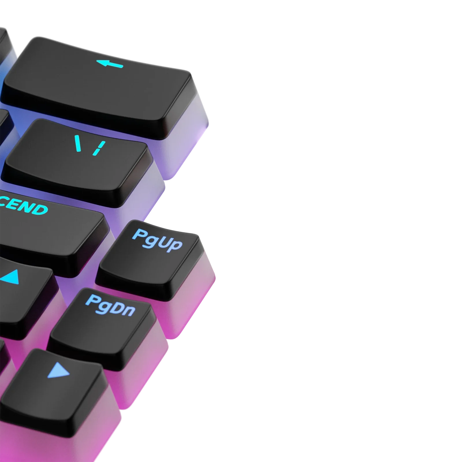 Keycaps Aura V3 Black US 4