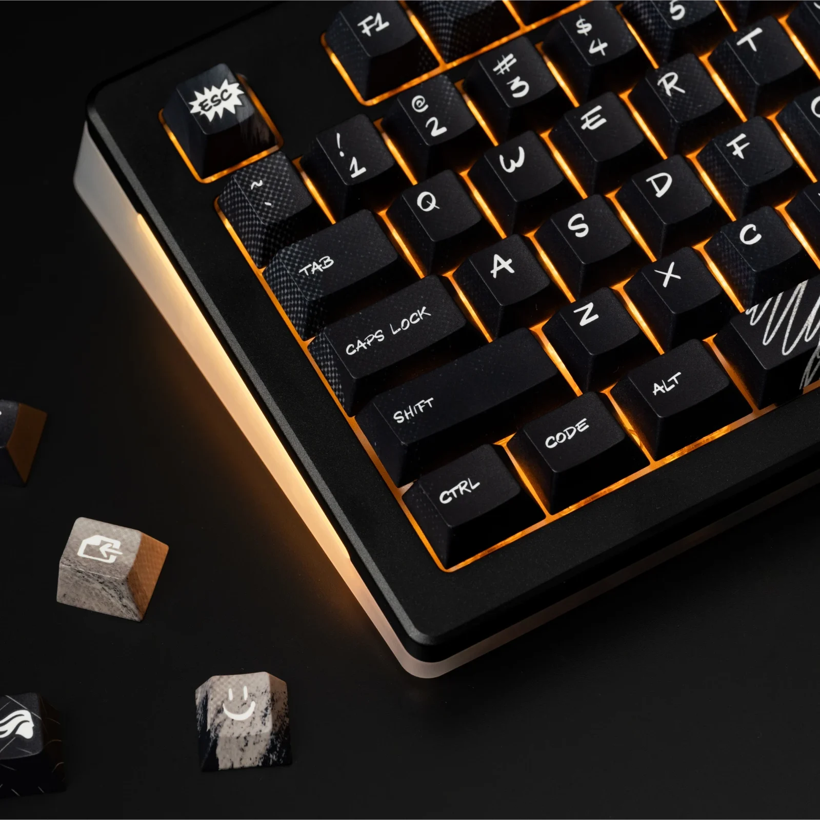 GPBT Ink Noir Keycaps 3