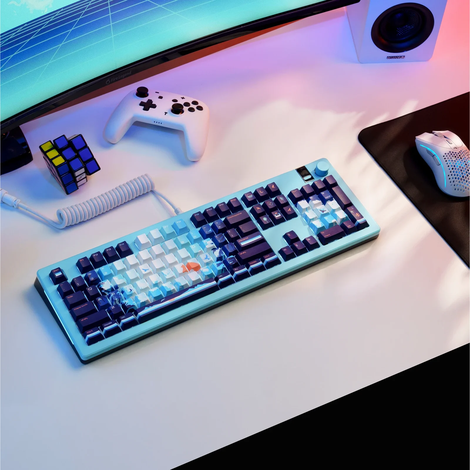 GPBT Synth Sunrise Keycaps 2