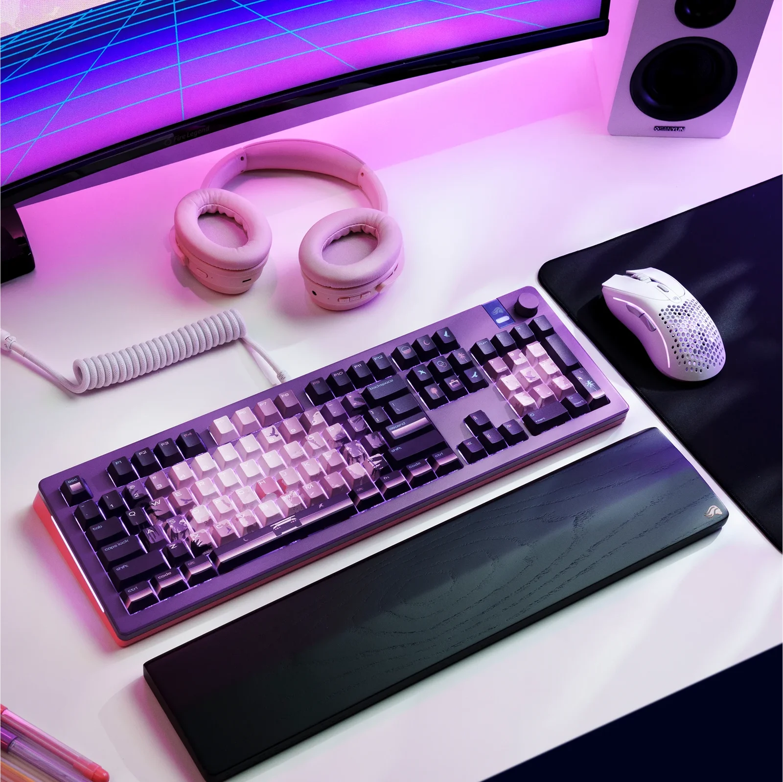 GPBT Synth Sunset Keycaps 2
