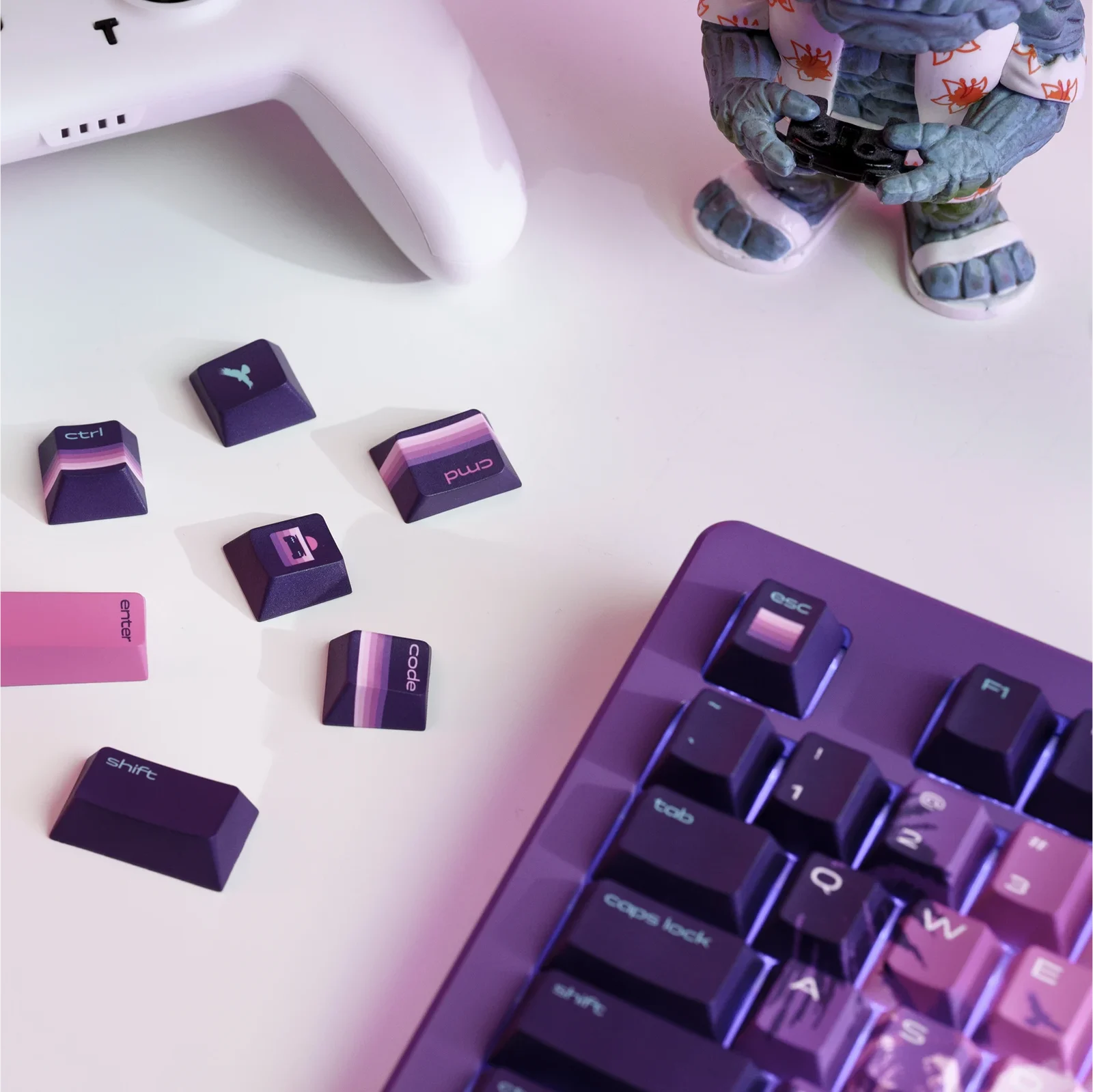 GPBT Synth Sunset Keycaps 4