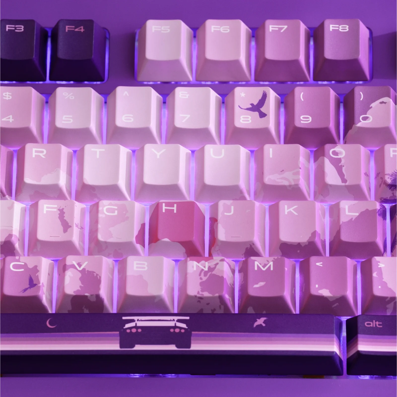 GPBT Synth Sunset Keycaps 3