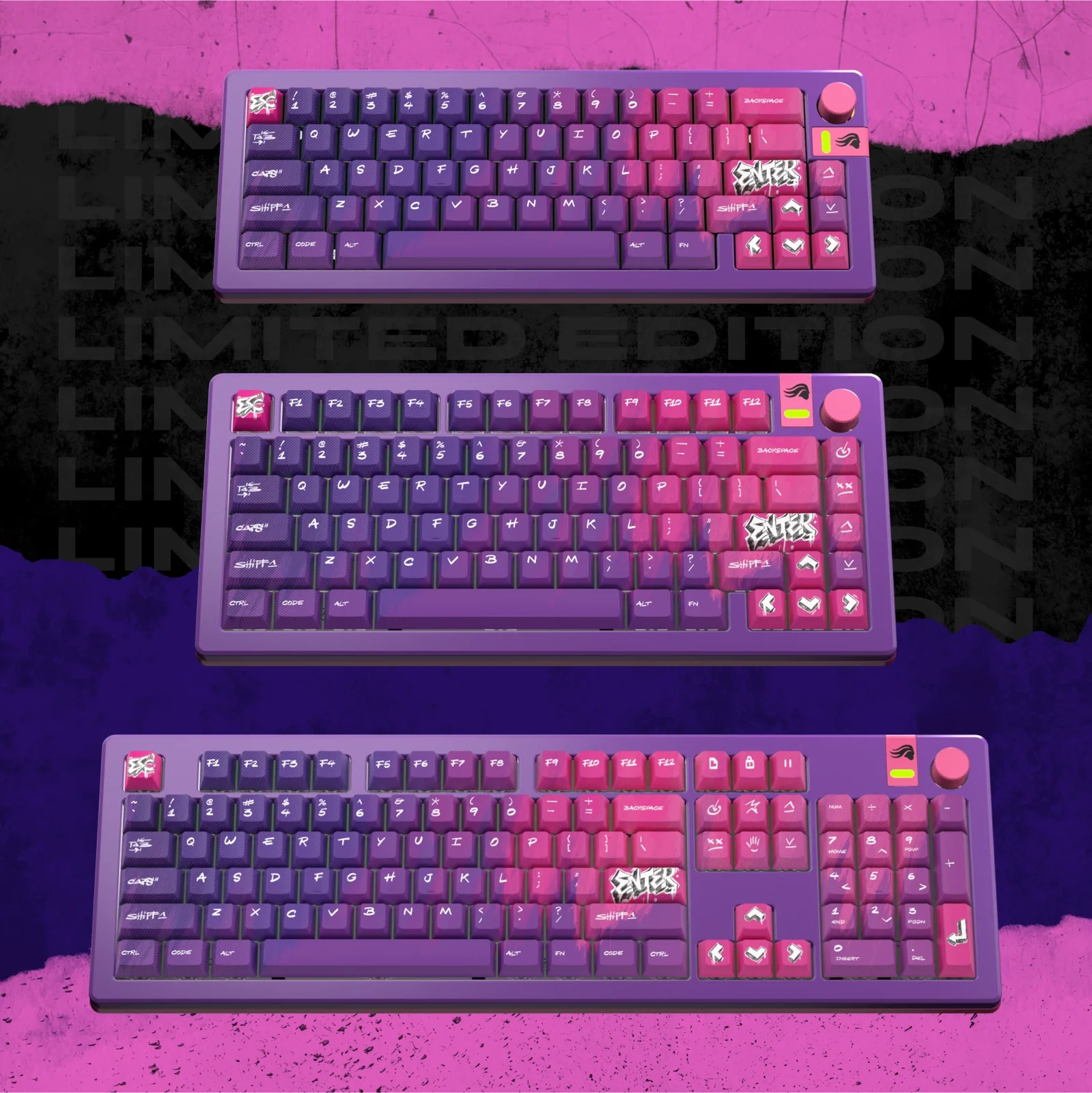 GPBT Power Panel Keycaps 5