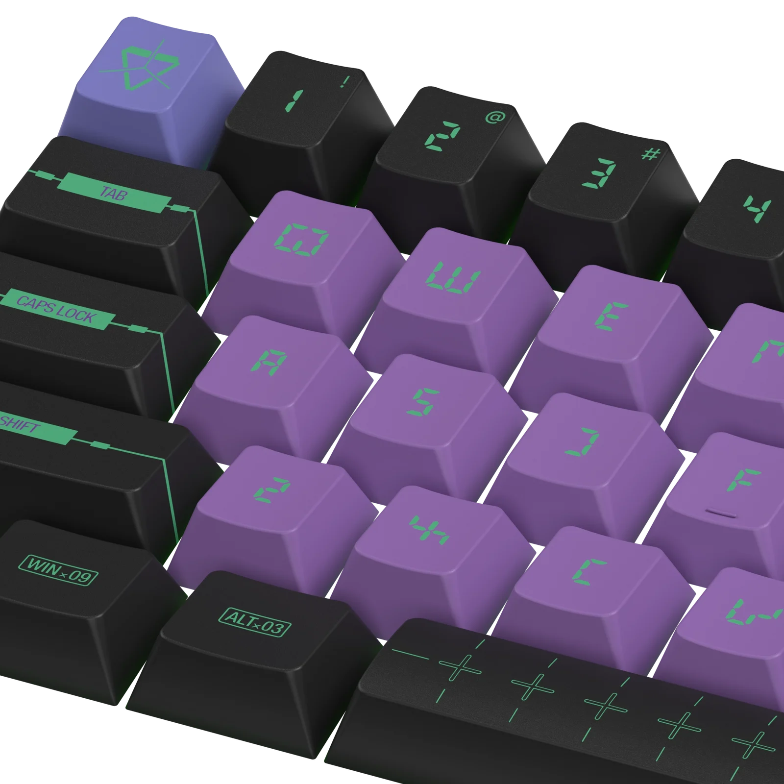 Keycaps Zero One US 5