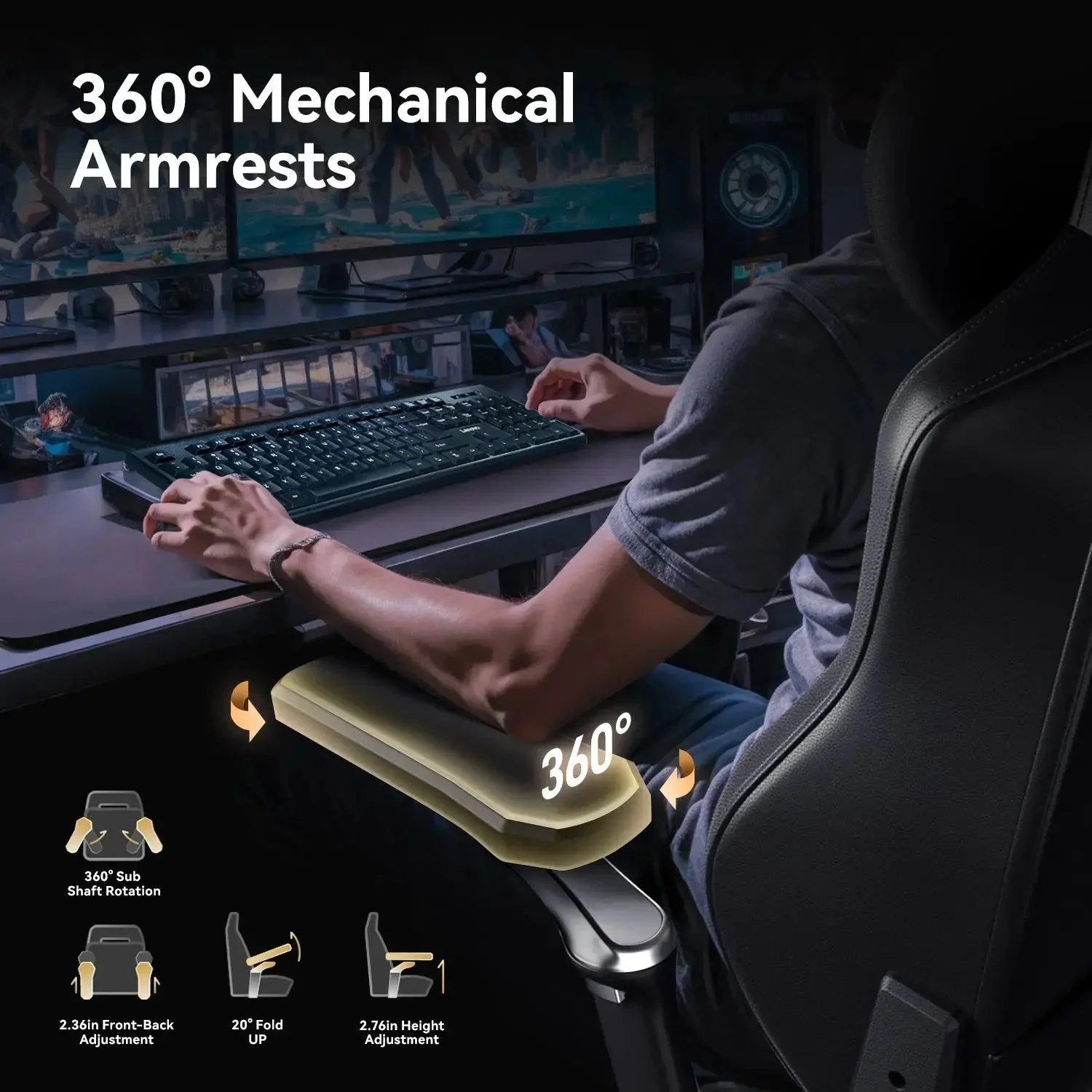 AutoFull M6 Ultra 2.0 Ergonomic Gaming Chair 3