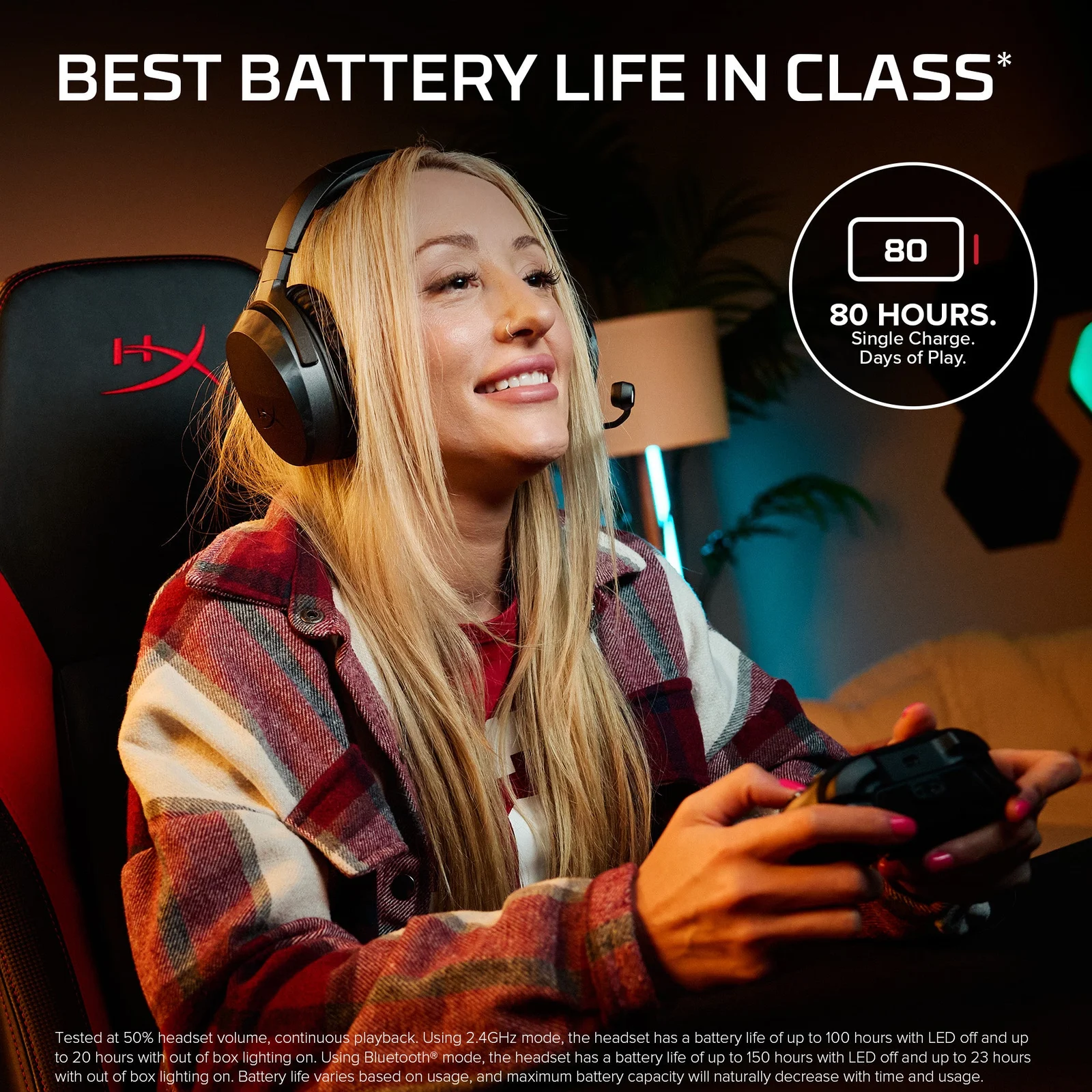 HyperX Xbox Bundle - CloudX Stinger 3 Wireless Headset, Clutch Gladiate Controller 2